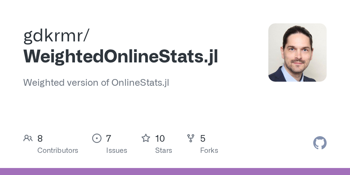 WeightedOnlineStats.jl